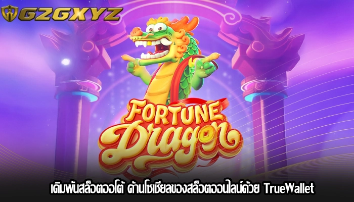 เดิมพันสล็อตออโต้ ด้านโซเชียลของสล็อตออนไลน์ด้วย TrueWallet