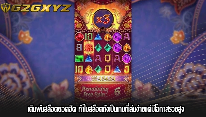 เดิมพันสล็อตยอดฮิต ทำไมสล็อตถึงเป็นเกมที่เล่นง่ายแต่มีโอกาสรวยสูง