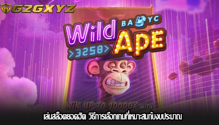 เล่นสล็อตยอดฮิต วิธีการเลือกเกมที่เหมาะสมกับงบประมาณ
