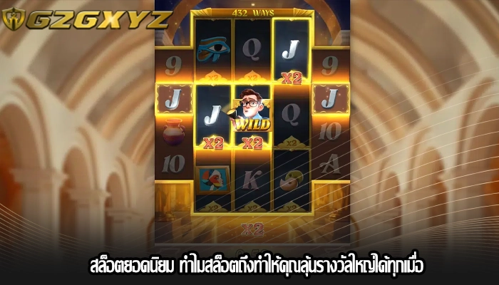 สล็อตยอดนิยม ทำไมสล็อตถึงทำให้คุณลุ้นรางวัลใหญ่ได้ทุกเมื่อ